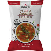 ReadyWise Simple Kitchen Chicken Gumbo Soup Mix, 17 Servings Per Pouch