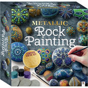Rock Painting Box Set For Adults: Metallic