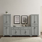 Crosley Furniture Tara 3 pc. Sideboard And Pantry Set
