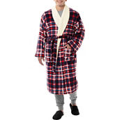 Wrangler Plaid Flannel Sherpa Lined Robe