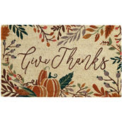 Design Imports Give Thanks 17 x 29 in. Doormat