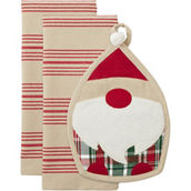 Design Imports Winter Gnome Potholder 3 pc. Gift Set