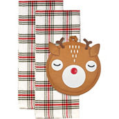 Design Imports Rudy Reindeer Potholder 3 pc. Gift Set