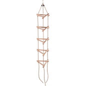 Swingan 5 Steps Triangle Climbing Rope Ladder Swing Fully Assembled