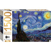 Mindbogglers Gold Starry Night by Van Gogh 1,500 pc. Puzzle