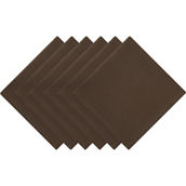 Design Imports Dark Brown Napkin 6 pc. Set