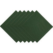 Design Imports Dark Green Napkin 6 pc. Set