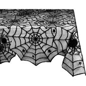 Design Imports 54 in. x 72 in. Halloween Lace Tablecloth