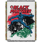 Northwest Black Panther Defend Woven Tapestry Throw Blanket