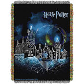 Northwest Harry Potter Castle Woven Tapestry Throw Blanket