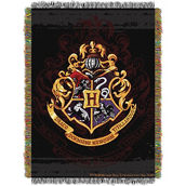 Northwest Harry Potter Houses Together Woven Tapestry Throw Blanket