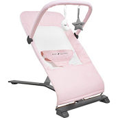 Baby Delight Alpine Deluxe Portable Bouncer, Peony Pink