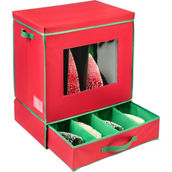 Honey Can Do Holiday Decorations Storage Box with Handles