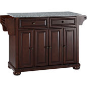 Crosley Furniture Alexandria Granite Top Full Size Kitchen Island/Cart