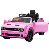 Dodge Challenger 12V Ride On, Pink