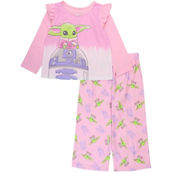Star Wars Baby Yoda Baby Girls Pajamas 2 pc. Set