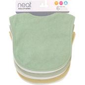 Neat Solutions Solid Knit Terry Bib 6 pk.