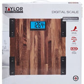 Taylor Digital Glass Farmhouse Design Bathroom Scale