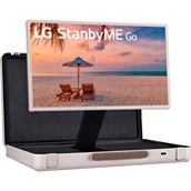 LG 27 in. StanbyME Go Portable Smart LED TV with Briefcase 27LX5QKNA