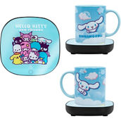 Hello Kitty Cinnamoroll Coffee Mug with Electric Mug Warmer