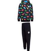Converse Little Boys Dino Pullover Hoodie and Joggers 2 pc. Set