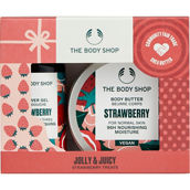 The Body Shop Jolly and Juicy Strawberry Treats 2 pc. Gift Set