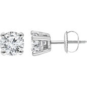 Ray of Brilliance 14K Gold 3 CTW IGI Certified Lab Grown Diamond Solitaire Earrings