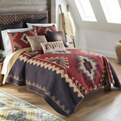 Donna Sharp Mojave Red 3 pc. Quilt Set