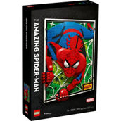 LEGO Art The Amazing Spider-Man Super Hero Building Kit 31209