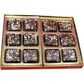 Atwood's Gourmet 22 oz. Pecan Brownies with Fudge Icing Gift Box 12 ct.