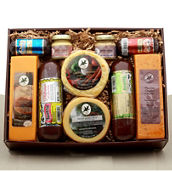 Gift Basket Nation Deluxe Meat and Cheese Assortment Gift Set