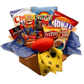 Gift Basket Nation Touchdown Game Time Snacks Care Package