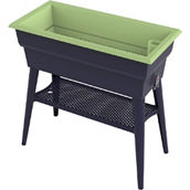 Bosmere Maxi 32 x 15 x 31.5 in. Self-Watering Plastic Raised Garden Bed