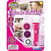 Brainstorm Toys Cute and Cuddly Flashlight and Projector with 24 Images
