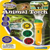 Brainstorm Toy Animal Flashlight and Projector with 24 Animal Images
