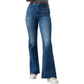 American Eagle Juniors Next Level Super High Waisted Flare Jeans