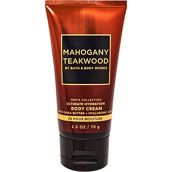 Bath & Body Works Mahogany Teakwood Body Cream Mini, 2.5 oz.