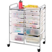 Whitmor 12-Drawer Storage Cart