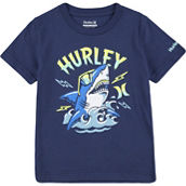 Hurley Toddler Boys Shark Dude Tee