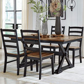 Signature Design by Ashley Wildenauer 5 pc. Dining Set: Table, 4 Chairs
