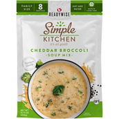 ReadyWise Cheddar Broccoli Soup Mix, 6 ct. Case, 8 Servings