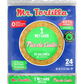 Mr. Tortilla 1 Net Carb Pico de Gallo Tortillas, 24 ct.