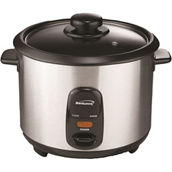Brentwood Stainless Steel 5 Cup Rice Cooker