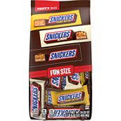 Snickers Fun Size Chocolate Candy Bars Variety Pack