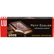 Mondelez Lu Petit Ecolier European Milk Chocolate Biscuit Cookies 5.3 oz.