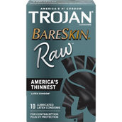 Trojan BareSkin Raw Lubricated Condoms 10 ct.