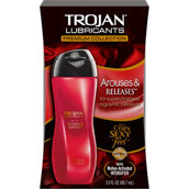 Trojan Arouses & Releases Personal Silicone-Based Lubricant 3 oz.