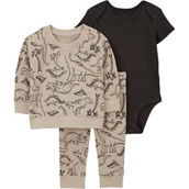 Carter's Baby Boys Dino Print Little Pullover 3 pc. Set