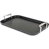 Viking 18 x 11 x 1 in. Hard Anodized Nonstick Double Burner Griddle