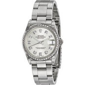 Rolex Men's\Women's Independently Certified Diamond Watch CRX135 (Pre-Owned)